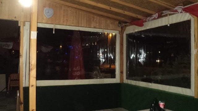 Kiş Bahcesi Şeffaf Fermuarli Branda